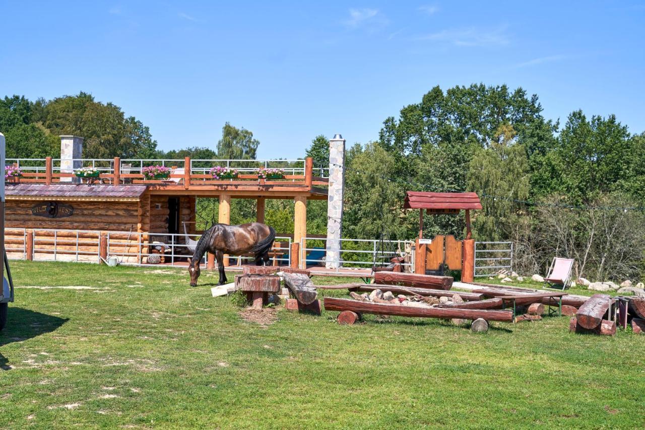 Вилла Rancho Zapotoczny Лагув Экстерьер фото
